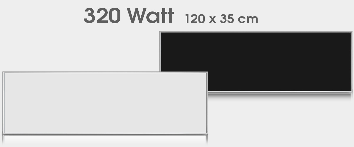Standard Infrarotheizungen 320 Watt