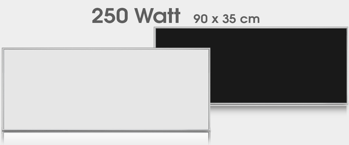 Standard Infrarotheizungen 250 Watt