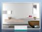 Preview: Spiegelheizung 210 Watt mit Sonderrahmen Alu M23 von infranomic