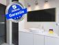 Preview: Infrarotheizung schwarz + Spiegelheizung Bad 320 Watt 120x35 M10M