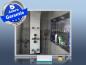 Preview: Infrarotheizung Glas schwarz + Spiegelheizung Bad 400 Watt 70x60 M23