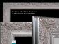 Preview: Stilrahmen Massivholz silberfarben