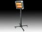 Preview: Infrarotstrahler Helios Varma Fire 1500 Watt IPX5 Werkstattheizung Produktfoto