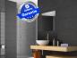 Preview: Infrarot Spiegelheizung Bad 400 Watt Heizspiegel 70x60 M10 + SL