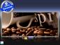 Preview: Bildheizung Frontalansicht 140 x 60 cm "Espresso"
