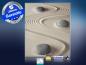 Preview: Infrarot Bildheizung 400 Watt 70x60 M10-SL Steine im Sand