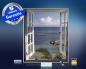 Preview: Infrarot Bildheizung 400 Watt 70x60 M10-SL Fenster