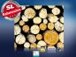 Preview: infrarot Bildheizung 400 Watt 70x60 M10-SL Holzstapel