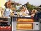 Preview: Infrarot Heizstrahler HeizMeister LuXus Professionell 2000 Watt mit Amber Light