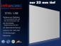 Preview: Infrarotheizung Rahmenlos Metall 705 Watt 117x57 cm steel-line IPX4