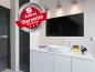 Preview: Infrarotheizung Rahmenlos Glas schwarz / Spiegelheizung 250 Watt 90x35
