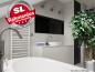 Preview: Infrarotheizung Rahmenlos 900 Watt 120x60 Glas schwarz
