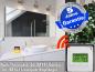 Preview: infrarot Spiegelheizung 1400 Watt mit Funk-Thermostat