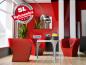 Preview: Infrarot Spiegelheizung Bad 400 Watt ESG Glas Rahmenlos 70x60 slim-line