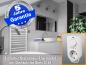 Preview: infrarot Spiegelheizung 600 Watt mit Thermostat