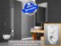 Preview: infrarot Spiegelheizung 700 Watt mit Thermostat