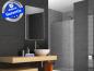 Preview: Spiegelheizung 700 Wattmit 60 x 120 mit Alurahmen M10 von infranomic