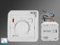 Preview: Funk Raumthermostat analog Set BT010 mit Unterputz Empfänger BT001 Z-FTHA-UP