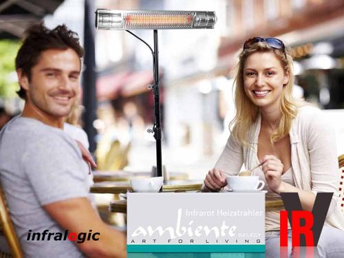 Preview: Infrarotstrahler im Straßencafé