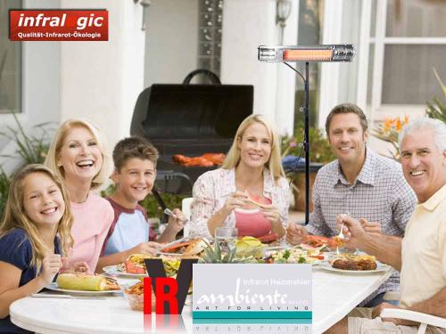 Preview: Infrarotstrahler im Restaurant