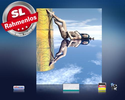 Preview: Infrarot Bildheizung 400 Watt 70x60 M10-SL Fantasy