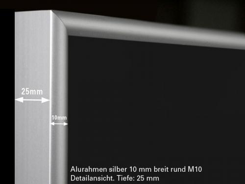 Preview: Standard Rahmen M10 Alu gebürstet