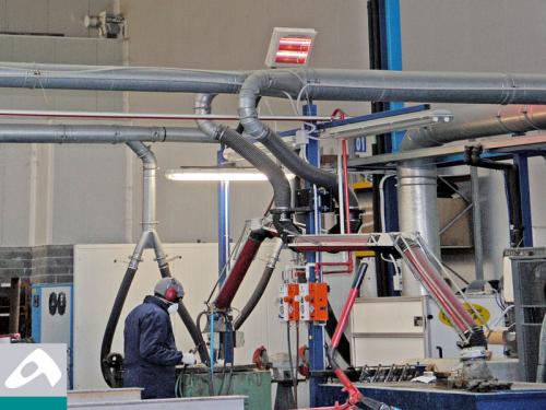 Preview: Anwendungsfoto Innenbereich Industriehalle