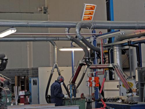 Preview: Anwendungsfoto Innenbereich Industriehalle