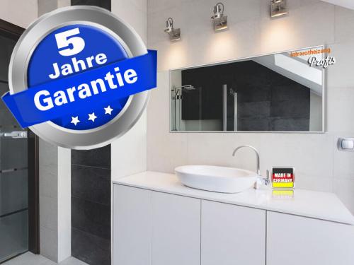 Infrarot Spiegelheizung Bad Heizung 10 Größen 210 bis 1400 Watt M10