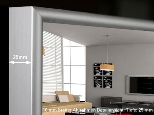 Preview: Infrarot Spiegelheizung Bad 320 Watt 120x35 M10