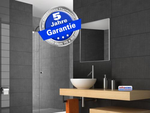 Preview: Spiegelheizung 400 Watt 70x60 cm