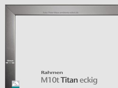 Aufpreis Rahmen Titan eckig M10t alle Größen