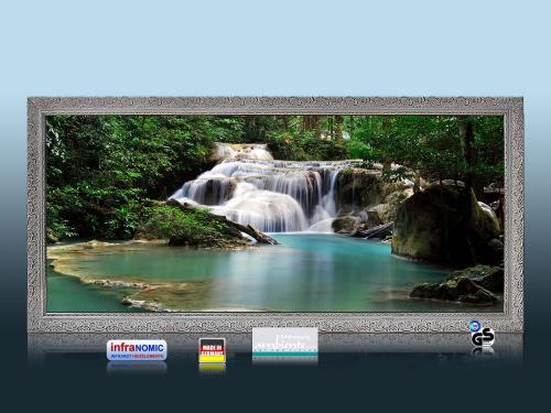Frontalansicht Bildheizung
