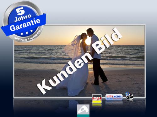 Frontalansicht Bildheizung