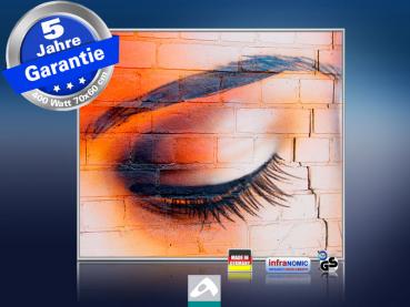 Infrarot Bildheizung 400 Watt 70x60 M10-SL Auge