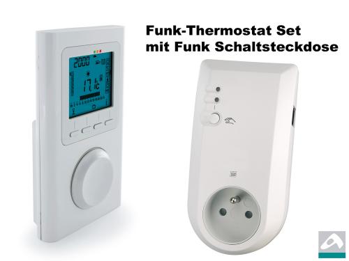 Delta Dore Funkthermostat + Steckdosen Empfänger