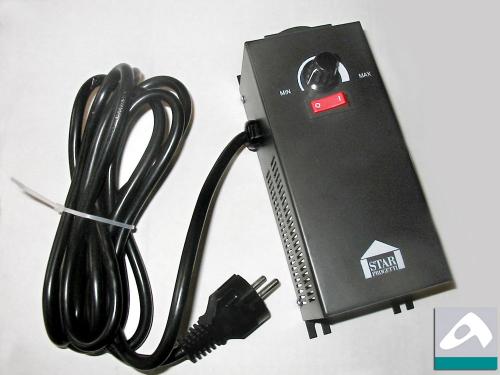 Dimmer Star 4 schwarz für Infrarot Heizstrahler bis 3000 Watt