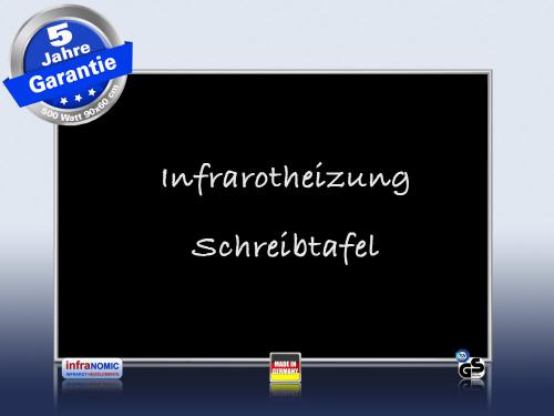 Tafelheizung (Sandstrahlmattierung)