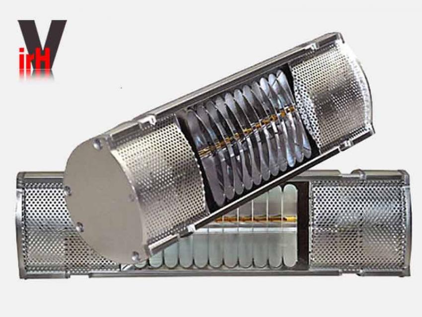 Infrarot Heizstrahler Ersatzröhre 500 Watt IP65 Heizmeister