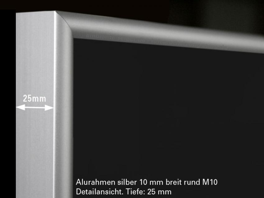 Standard Rahmen M10 Alu gebürstet