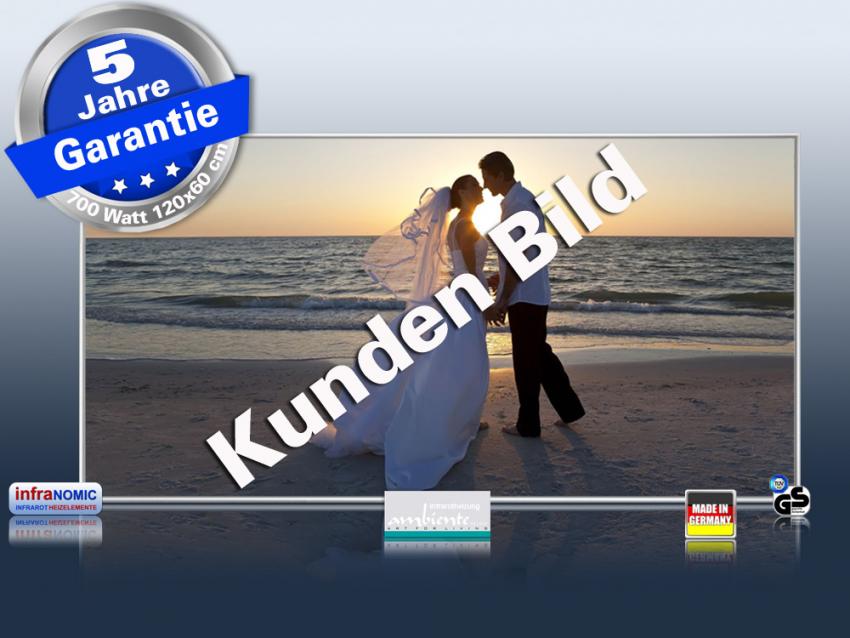 Frontalansicht Bildheizung