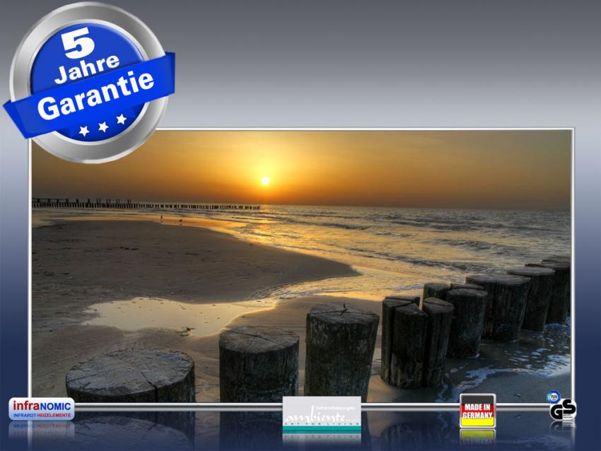 Frontalansicht Bildheizung