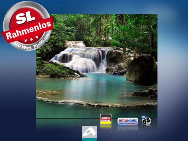 Infrarot Bildheizung 400 Watt 70x60 M10-SL Flusslauf