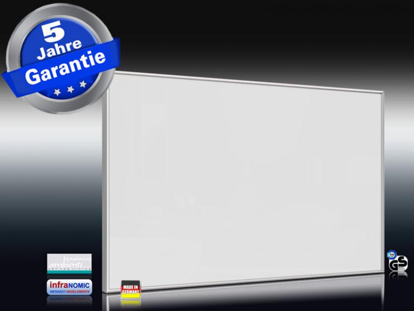3d Ansicht Infrarotheizung Standard weiß